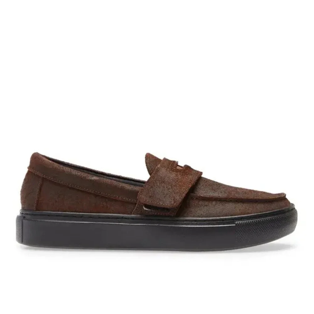SAS Woodlawn Loafer Men's US 9 Mahogany Round Toe Slip-On Casual Shoes ZAP817